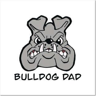 Bulldog dad Posters and Art